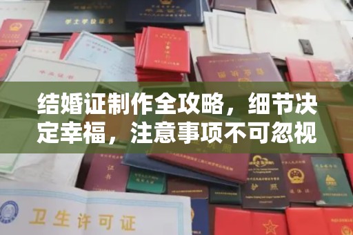 本溪结婚证制作全攻略，细节决定幸福，注意事项不可忽视