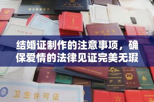 本溪结婚证制作的注意事项，确保爱情的法律见证完美无瑕
